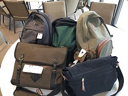 We donated 5 Refugee Work Bags!