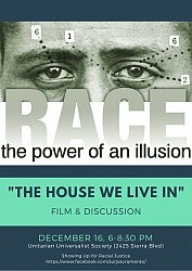 Film Screening - "The House We Live In" - Sat. 12/16 @ 6 PM