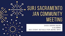 SURJ Community Meeting - Wed. 1/24 @ 6 pm
