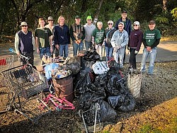 Excellent Parkway Cleanup Crew on Nov. 10