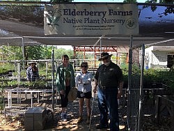 Earth Justice Ministry visits Native Plant Nursery