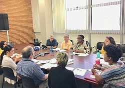 June 25 meeting with County staff