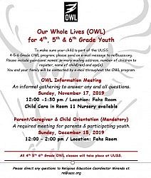 OWL Program Update!