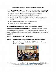 September 26 - County Environmental Justice Meeting for our Community - Sept. 26th