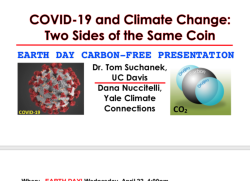 Prof. Tom Suchanek - CoVid and Climate - on TV or online