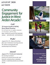 August Environmental Justice Actions for West Arden Arcade