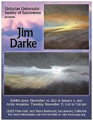 Art Reception, Thursday, November 17th from 5:30 to 7 pm.