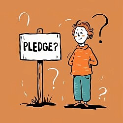 Pledge Drive Update -- correction of Weekly Message
