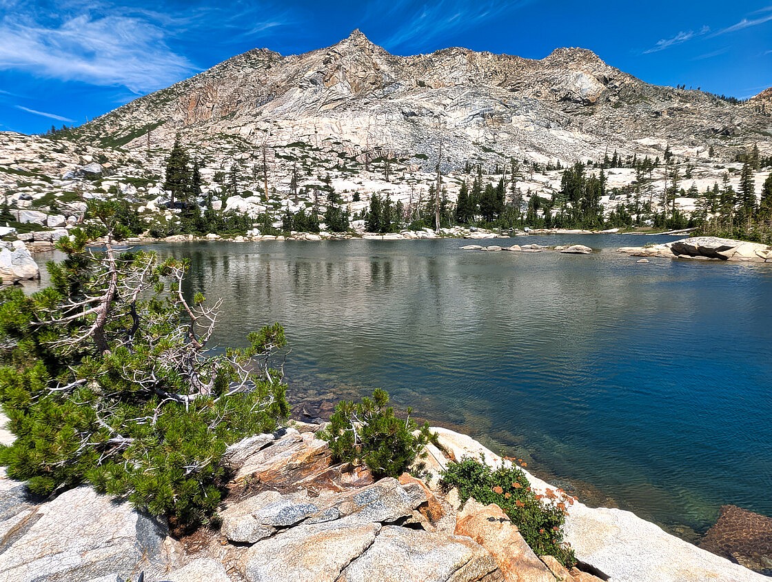 Lower Twin Lake in Desolation Wilderness