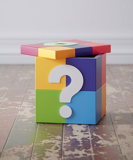 question-box-colorful