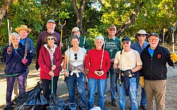 Thanks to our Parkway Stewards crew for their work on Sat., Nov. 9th...