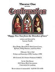 Theater One Production "Confirmation" Opens Friday!